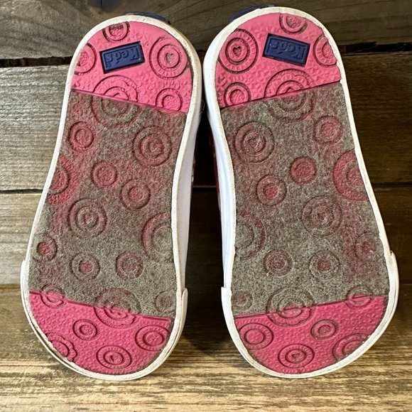 Kids Childrens Keds Hello Kitty‎ Mimmy Pink Low Canvas Shoes Sneakers Size 6 C - Picture 5 of 6